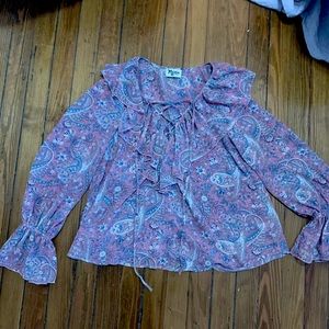 Show Me Your Mumu lightweight long sleeve top